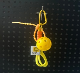 Mini yellow ball + yellow lanyard (ball diameter 4cm)  YA2015223