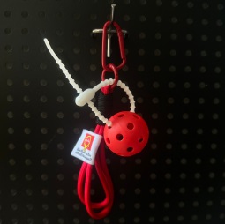 Mini red ball + red lanyard (ball diameter 4cm)  YA2015224